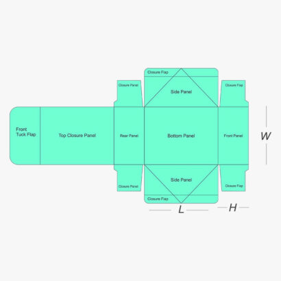 FOUR CORNER WITH DISPLAY LID