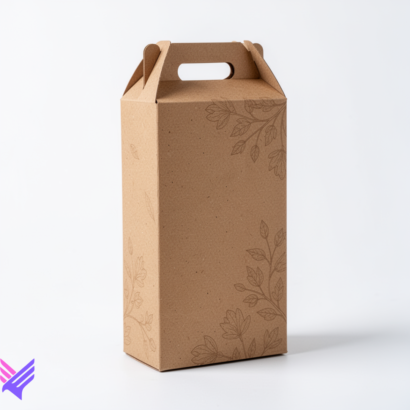 Cardboard Box with handle