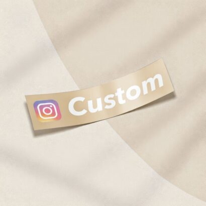 Custom IG Stickers