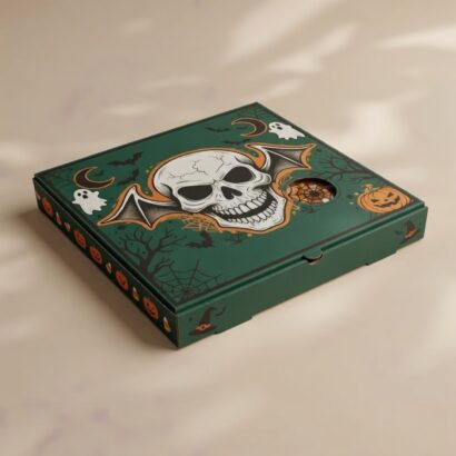 Halloween Pizza Box