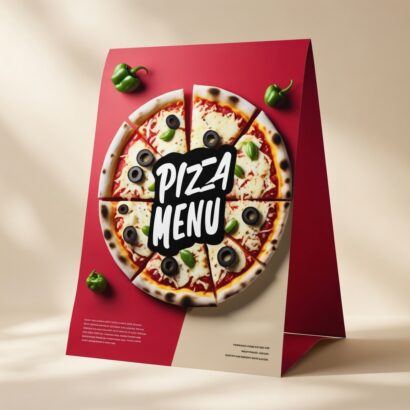 Pizza Table Tents
