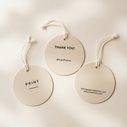 Round Hang Tags