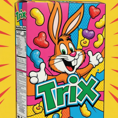 Trix Cereal Box
