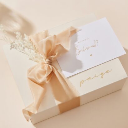 Bridesmaid Invitation Boxes