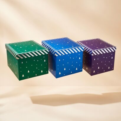 Christmas Boxes with Lids